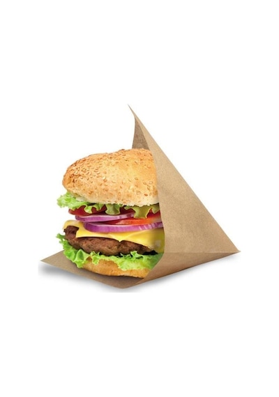 Kese Kağıdı Hamburger Baskısız 1000 Adet
