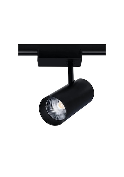 Alüminyum Gövde 30 Watt 4000 Kelvin Ilık Beyaz Ledli Çok Kaliteli Ray Spot , Led Armatür Ray Hariç Siyah