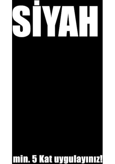 Jant Folyo 4Lü Set - Mat Siyah