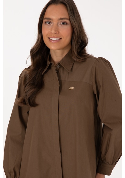 U.s. Polo Assn. Kadın Haki Elbise Dokuma 50316608-vr027 Haki