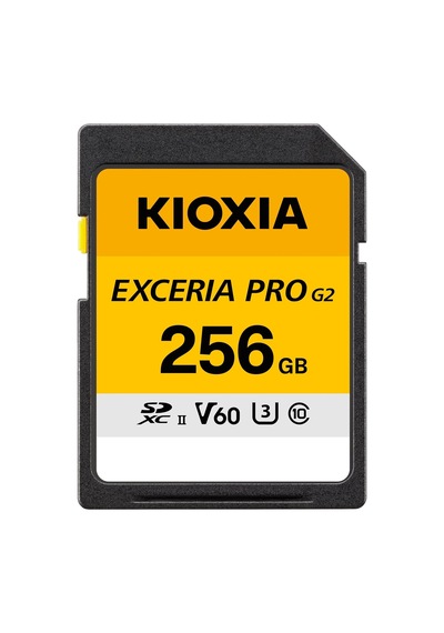 Excerıa Pro G2 256gb Sdxc Hafıza Kartı Uhs-ıı U3 V60 C10, 300mb/s Okuma, 250mb/s Yazma, 8k / 4k