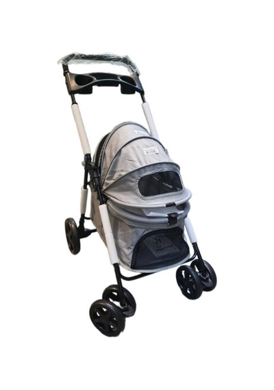 Tommy Evcil Hayvan Arabası 74,5x46,5x97,5cm Gri Max 15 Kg