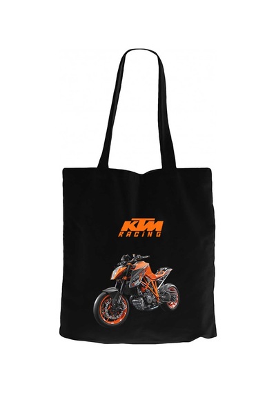 KTM 1290 Super Duke Racing Siyah Kanvas Bez Çanta Siyah