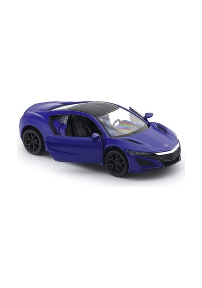 Uzak Doğu Serisi Honda Nsx Mavi Açılır Kapılar Die Cast Çek Bırak Metal Model Araba 11 Cm 1:32