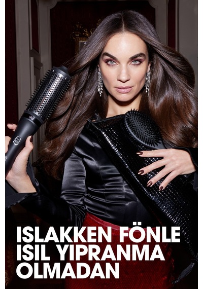 Duet Blowdry 2’Si 1 Arada Saç Şekillendirme Hediye Seti (Tarak + Isıya Dayanıklı Kılıf)