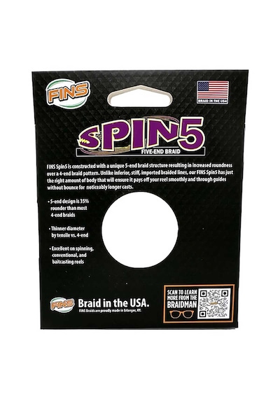 Fins Spin 137 Metre Örgü Misina Mavi 0.10mm