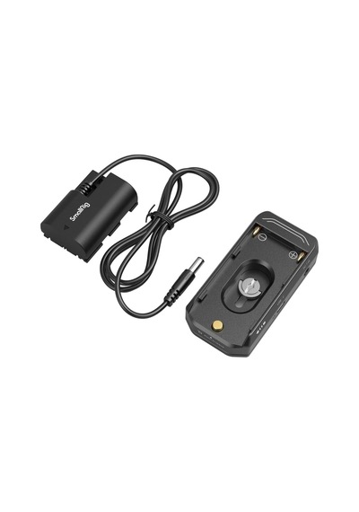 Smallrig 4340 Np-f Pil Montaj Plakası Kiti Lp-e6nh Sahte Pil Güç Kablosu İle