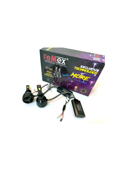Femex Super More Csp Superıor Etı Chipset H1 Radyatör Soğutmalı Extra Performans Led Xenon