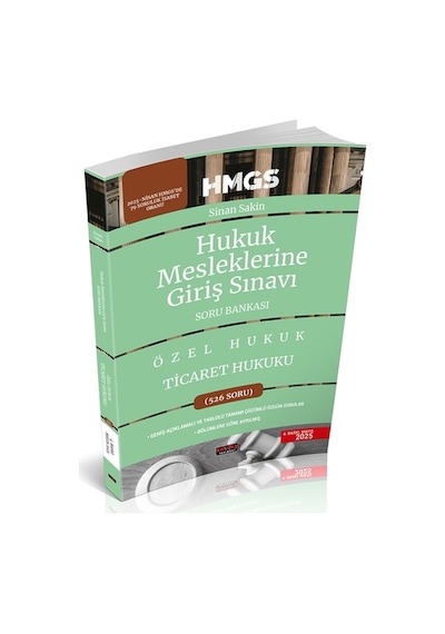 Hmgs Ticaret Hukuku Soru Bankası Savaş Yayınları Mayıs 2025