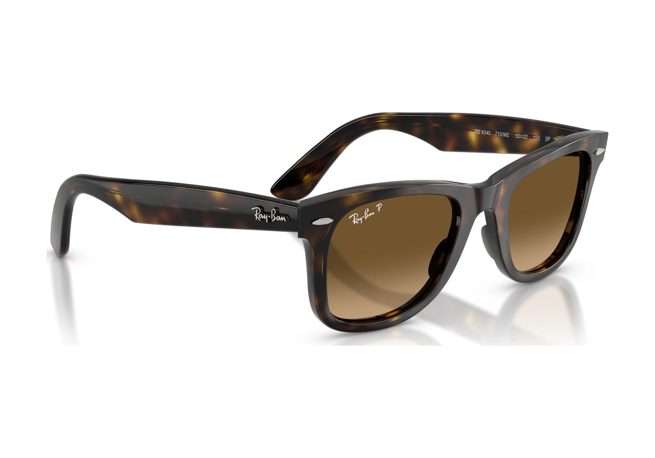 Ray-Ban 0rb4340 710/m2 50 Unisex Güneş Gözlüğü Kahverengi