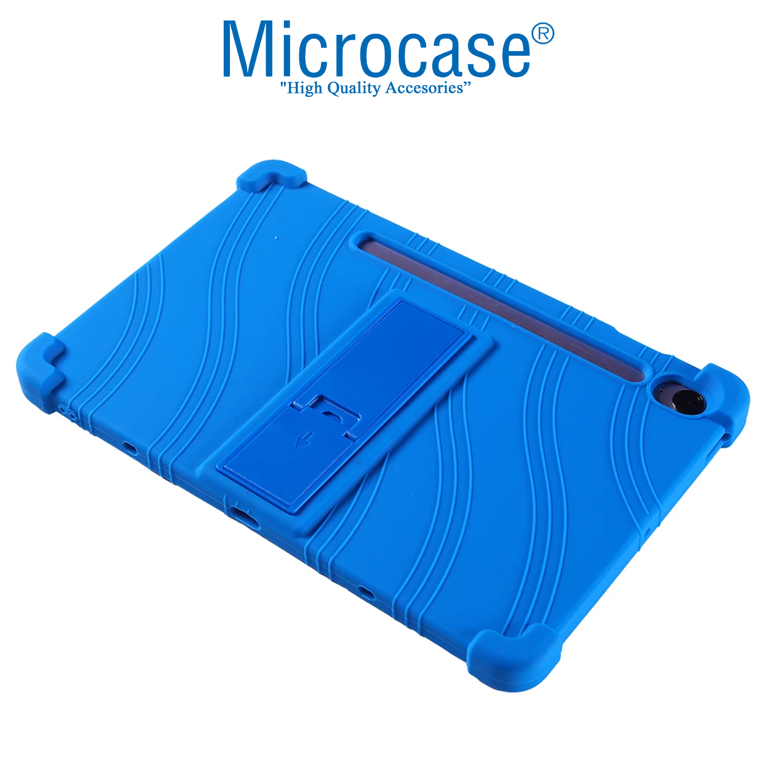 Microcase Tcl Tab 10l Gen 4 Tablet İçin Standlı Silikon Kılıf - Al4363 Standlı