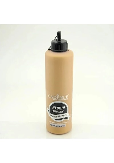 Cadence Hm801 Hibrit Multisurface Metalik Boya 500 ML Antik Altın