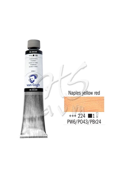 Van Gogh Yağlı Boya 200 ML Seri:1 No:224 Naples Yellow Red