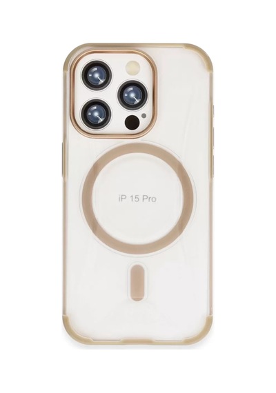 Joko Apple İphone 15 Pro Hilton Magsafe Kapak - Gold Altın