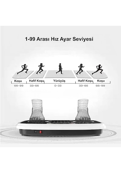 Hymark Fitness Egzersiz Ve Kondisyon Aleti 120 Kg Taşıma Titreşim