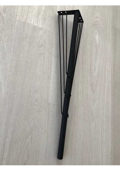 METAL,VENÜS 71*12*12 CM SİYAH, MASA, DRESUAR AYAĞI ( 4 ADET)