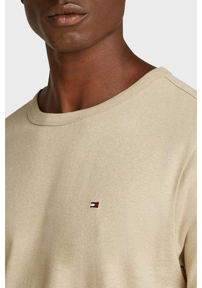 Tommy Hilfiger Erkek T Shirt Mw0mw38637 Rbt Kum Kum