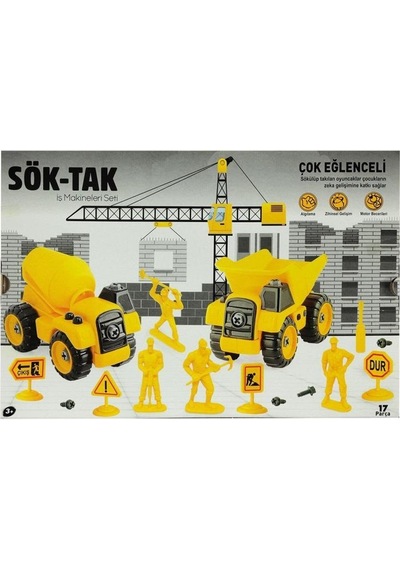 Sök-tak Kamyon Oyun Seti 17 Parça