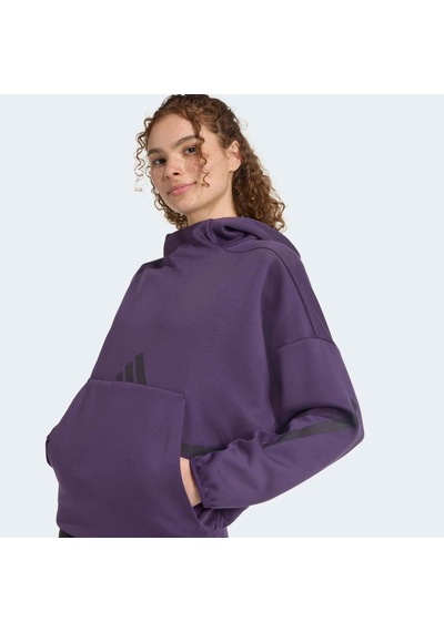 Adidas Z.n.e. Kadın Mor Sweatshirt Jw7746 Mor