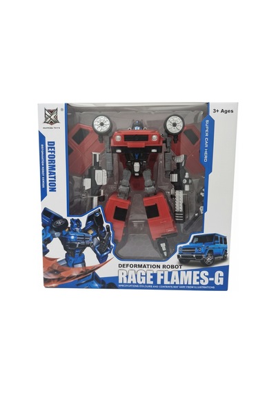 Rage Flame Dönüşen Robot
