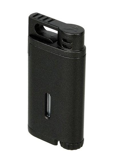 Colibri Belmont Tek Torch Pürmüz Metalik Siyah Puro Çakmağı