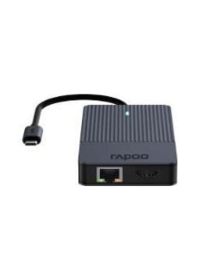 RAPOO UCM-2004 11412 8-IN-1 USB-C Dock Stati  n