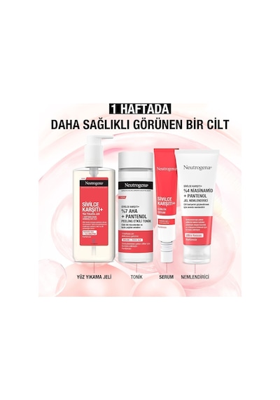 Neutrogena Sivilce Karşıtı Peeling Etkili Tonik 125 ML