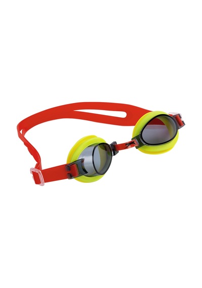 Slazenger Junior Yüzücü Gözlüğü Wave 2546 Smoke Yellow Red Çok Renkli