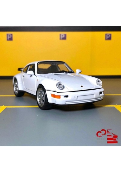 Porsche 911 Turbo 1/36 Ölçek C&c Model Garage Çek Bırak Diecast Metal Model Araba Oyuncak