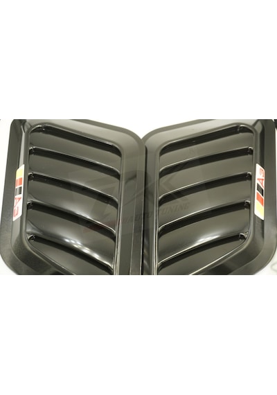 Audi A3 Logo Ön Kaput Glossy Black Air Flow Rüzgarlık