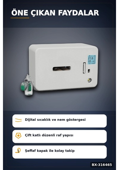 Kuluçka Makinesi Wm-70 Çift Katlı Akıllı Nem Kontrollü Set Yedek Motor Ve Suluk Dahil Bx-316465