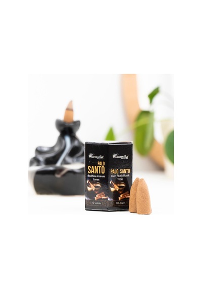 Aromatika Palo Santo Aromalı Geri Akışlı Şelale Tütsü Backflow