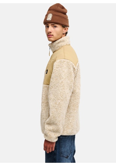 Quiksilver Shallow Water Fz Bej Dik Yaka Regular Fit Erkek Polar Sweatshırt Çok Renkli
