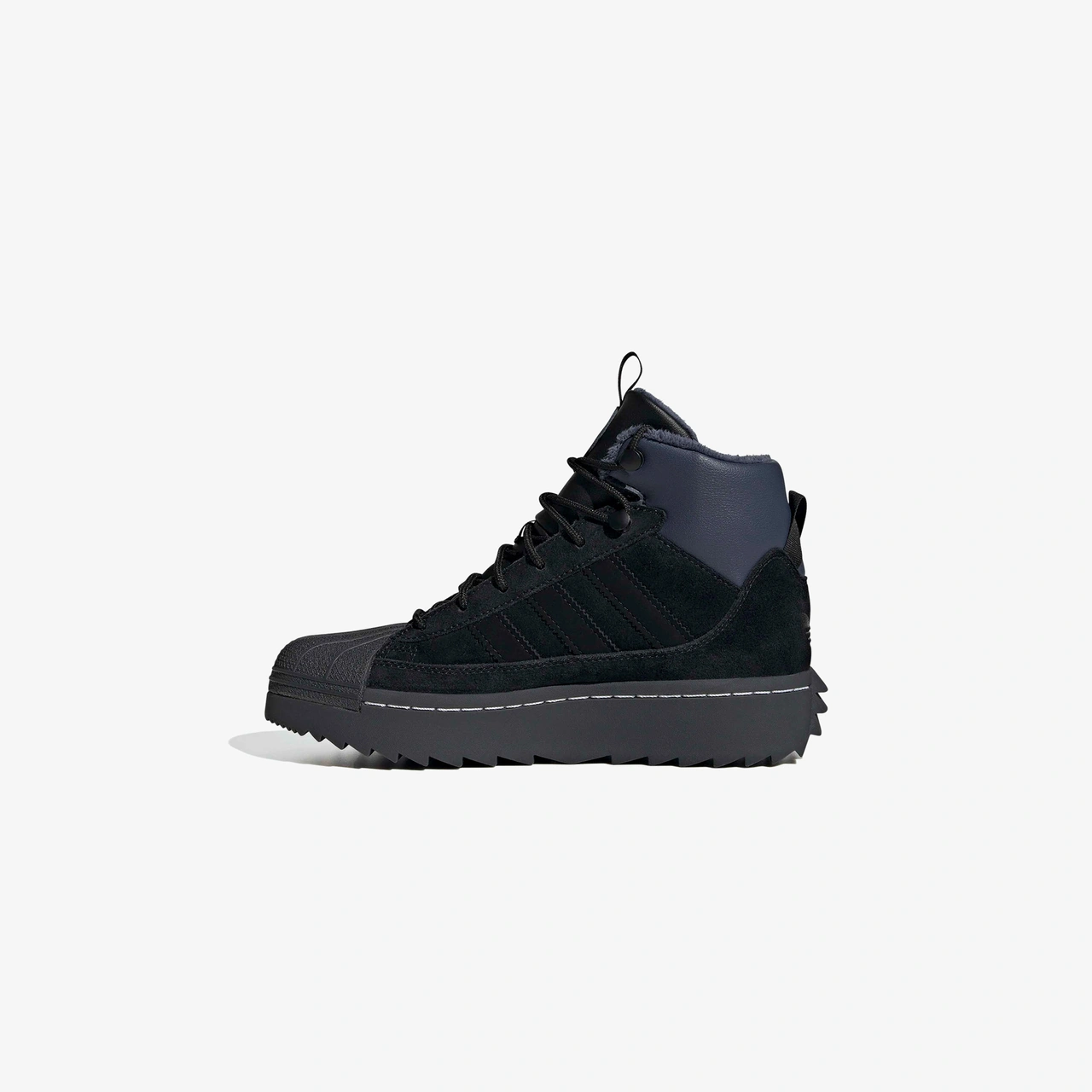adidas Superstar Winter Trek Çocuk Siyah Spor Ayakkabı Jq0346 Siyah