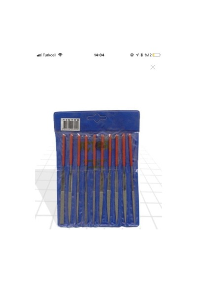 Vınko 10 Elmas Eğe Seti 4X160 1 Takım
