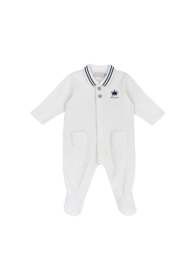 Chicco Kız Bebek Önden Açılan Tulum 09102028000000 000030 Beyaz