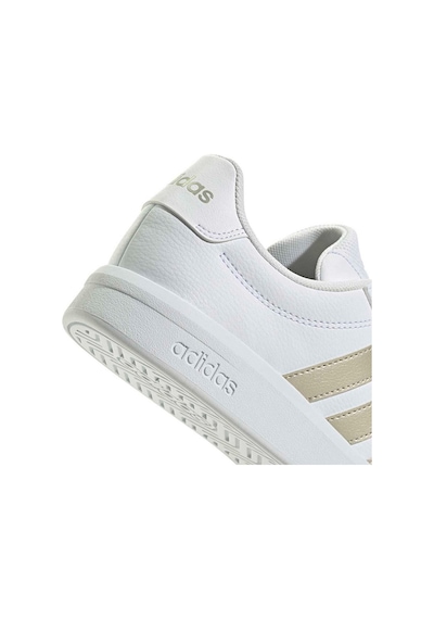 Adidas Grand Court Base 3.0 Beyaz Kadın Sneaker Beyaz-altın