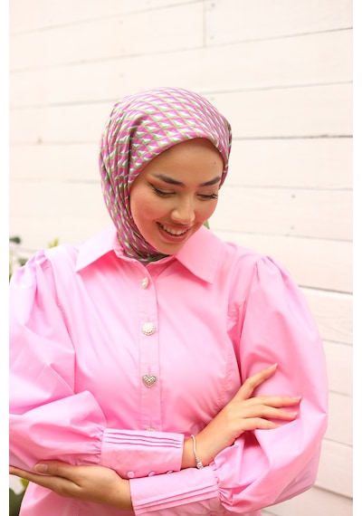 Silk Home Olinda Eşarp 48002-28 Eflatun