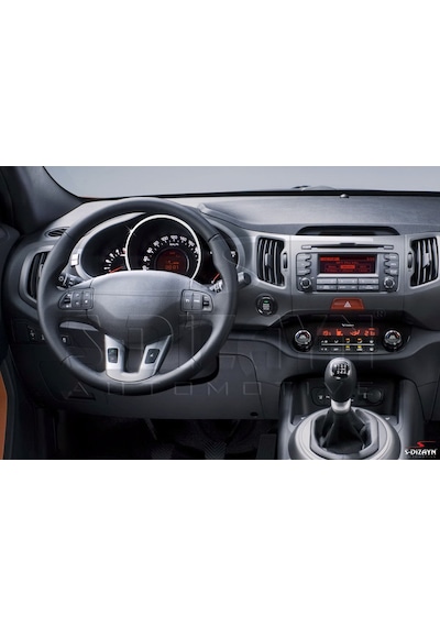 S-Dizayn Kia Sportage Krom Kadran Çerçevesi 2010-2014