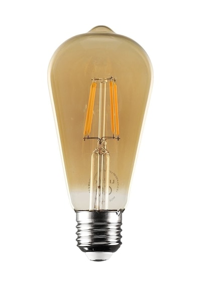 Rustik Led Ampul Sarı Armut E27