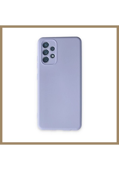 Kahveci.store Samsung Galaxy A13 4g Kılıf Nano İçi Kadife Silikon - Lila 22