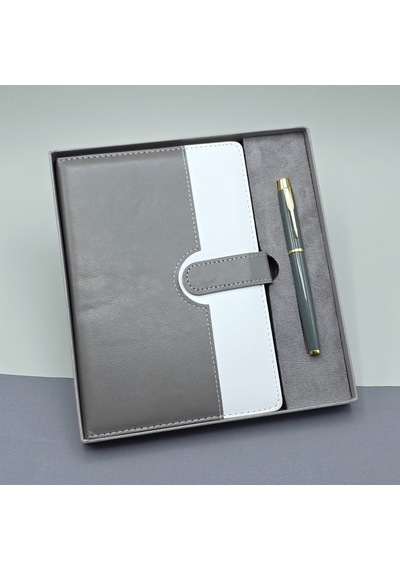 Kutulu Deri Defter Roller Kalem Set 50699313