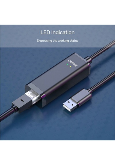 Unıtek Usb-a To Megabıt Eth. Dönüştürücü Y-1468