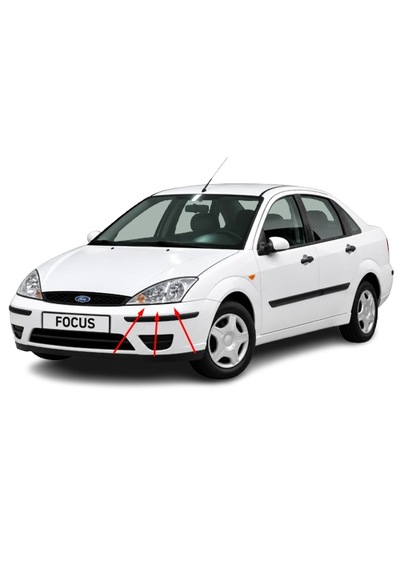 Ford Focus 2002-2005 Arası Depo Sağ Ve Sol Far Takım 2m51-13100-bd / 2m51-13101-bd