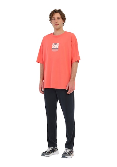 Lumberjack Ml Ravon 11hl-202 Nar Çiçeği Erkek Kısa Kol T-shirt Kirmizi