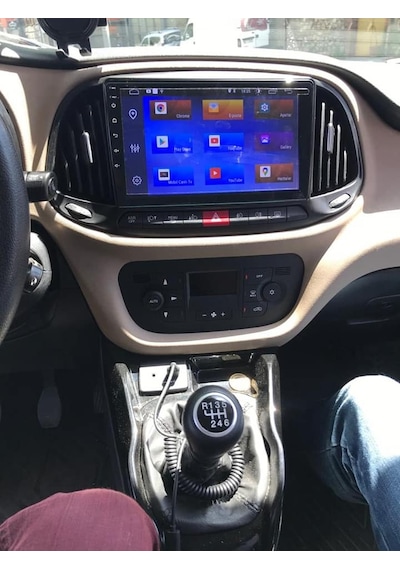 Fiat Doblo Android Ekran Teyp Multimedya Ekran 10.1 2Gb Rmm 15-21
