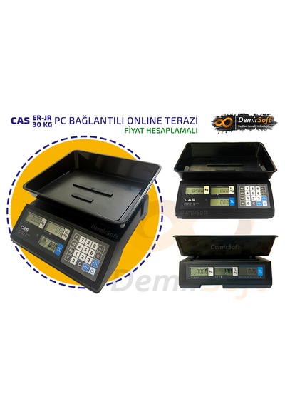 Cas Er Jr 30 Kg  Hesaplamalı Elektronik Terazi