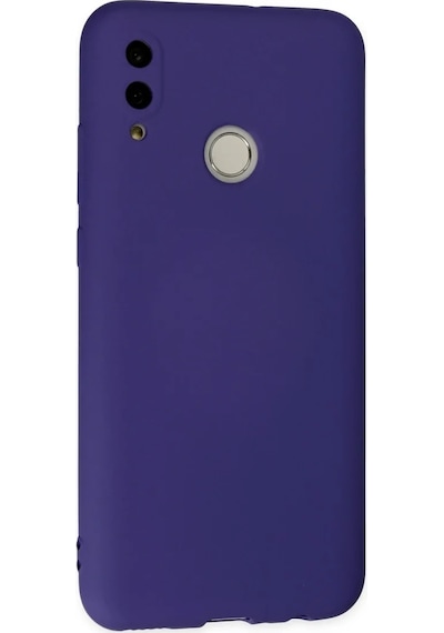 P Smart 2019 Kılıf Nano İçi Kadife Silikon - Mor