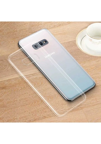 Samsung Uyumlu Galaxy S10E Kilif Seffaf Silikon Hibrit Case 390885452