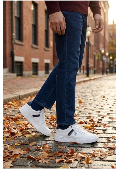 U.S. Polo Assn. U.s. Polo Assn. Nevada Beyaz Erkek Sneaker A102695695